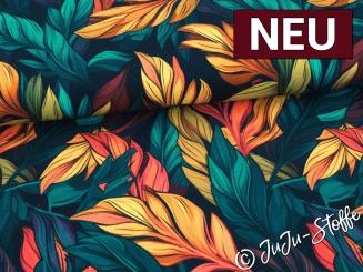 Modal French Terry Blätter Oeko-Tex® 