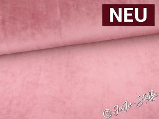 Samtjersey uni altrosa 