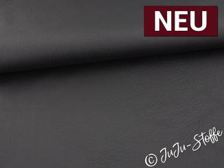 Kunstleder mit Struktur schwarz 