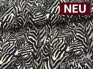 Jersey Zebramuster Oeko-Tex® 