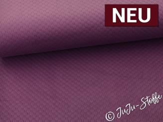 Velour Stepper aubergine 