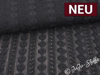 Baumwoll-Spitze schwarz 