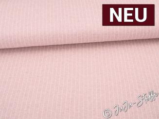 Jacquard-Jersey Fischgrät rosa 