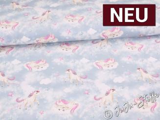 Jersey Miracle Einhörner by Christiane Zielinski Oeko-Tex® 