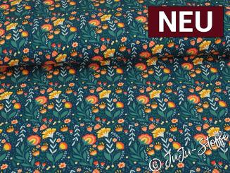 French Terry Fields of Joy by Claire's Creative Forest Oeko-Tex® 