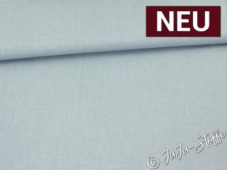 Baumwolle uni meliert dusty blue Oeko-Tex® 