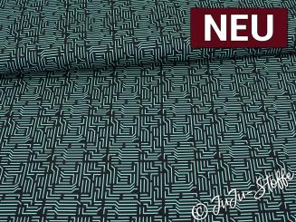 Baumwolle Hitech Labyrinth Oeko-Tex® 