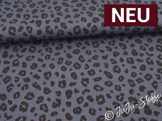 Jeansjersey Leo blau Oeko-Tex® 