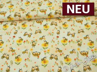 Baumwolle Bienenwiese Oeko-Tex® 