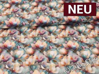 Oxfordgewebe Outdoor Savona by Sarah Mariam Blumen Oeko-Tex® 