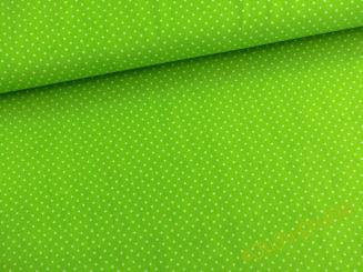 Baumwolle Pünktchen lime  