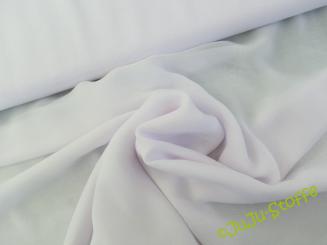 Chiffon uni weiß 