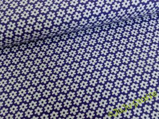 Baumwolle Blumen lila 