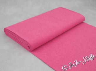 Bündchen pink meliert Schlauchware Öko-Tex 