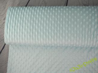 Minky Fleece Bubble mint hell 