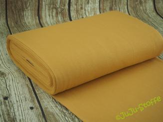 Bündchen senf uni Schlauchware Öko-Tex 