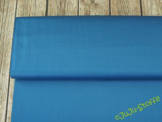Baumwollsatin uni blau Öko-Tex 