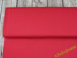 Baumwollsatin uni rot Öko-Tex 