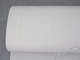 Musselin mit Lochstickerei ecru 