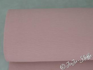 Ripp-Jersey Premium altrosa Öko-Tex 