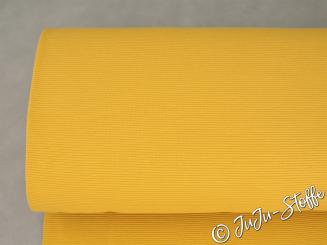 Ripp-Jersey Premium gelb Öko-Tex 