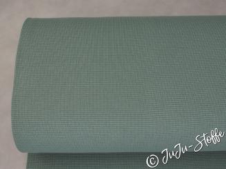 Waffel-Jersey dusty mint Öko-Tex 