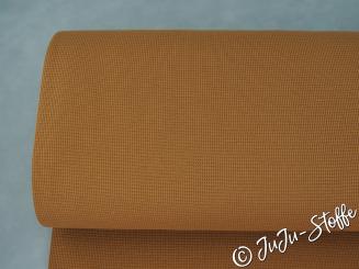 Waffel-Jersey toffee Öko-Tex 