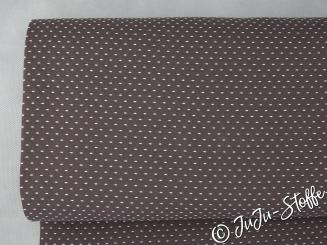 Musselin Jacquard braun 