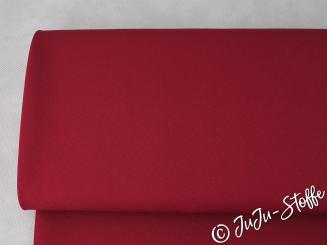 Gabardine uni dunkelrot 