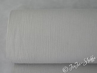 Musselin uni silbergrau 