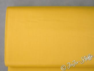 Baumwollsatin uni gelb Öko-Tex 