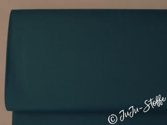 Baumwollsatin uni petrol Öko-Tex 