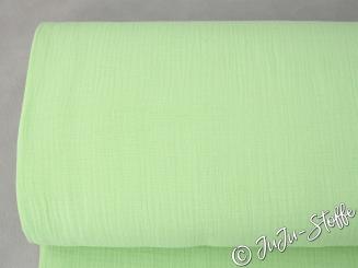 Musselin uni hellgrün 