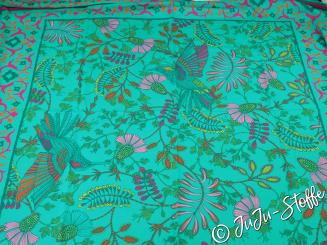 Viskose Panel Pareo Kolibri türkis 