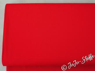 Baumwolle Popeline uni rot 