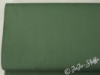 Baumwolle Popeline uni army 