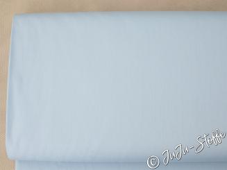 Baumwolle Popeline uni hellblau 