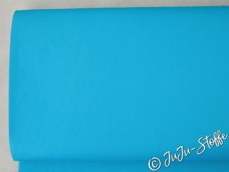 Baumwolle Popeline uni aqua 