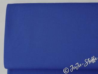 Baumwolle Popeline uni royal 