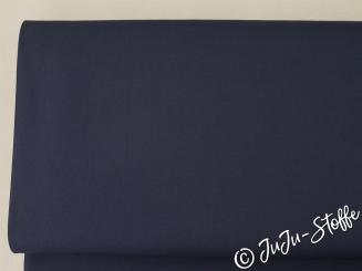 Baumwolle Popeline uni navy 