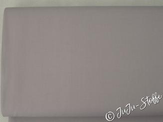 Baumwolle Popeline uni grau 