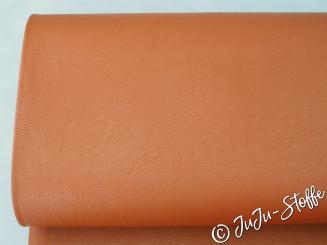 Kunstleder in Vintageoptik cognac 