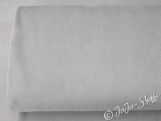 Wildlederimitat Stretch silbergrau 