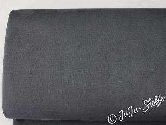 Wildlederimitat Stretch anthrazit 