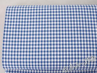Baumwolle Vichy Karo groß blau 