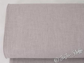 Leinen uni grau 