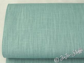 Leinen uni dusty mint 