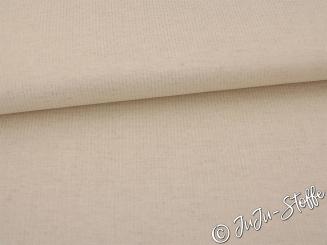 Musselin Leinen Mix Lurex sand 