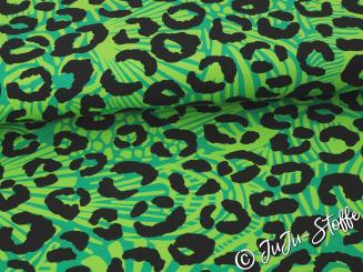 French Terry Leo grün 