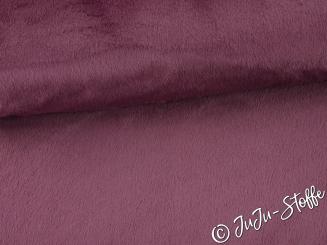 Teddy Fleece uni bordeaux 